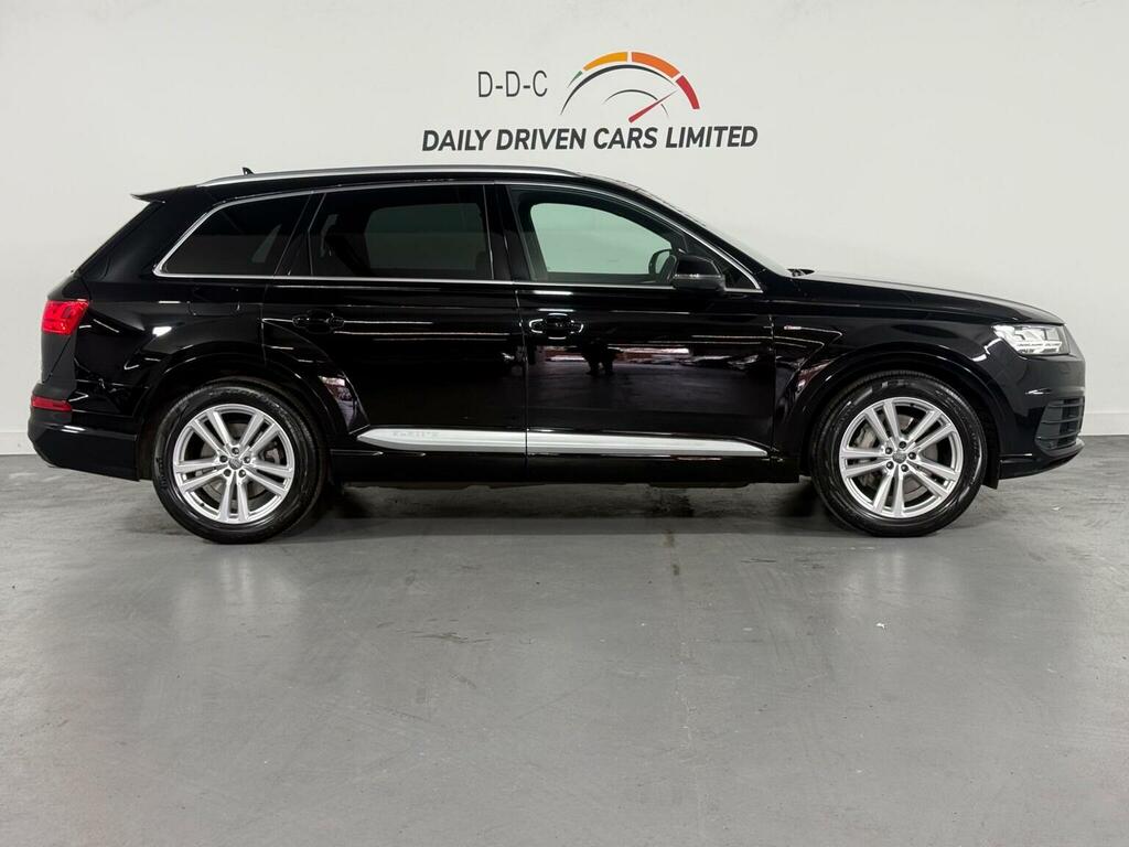Audi Q7 Suv 3.0 Tdi V6 45 S Line Tiptronic Quattro Euro 6 DA19MGZ Black #5