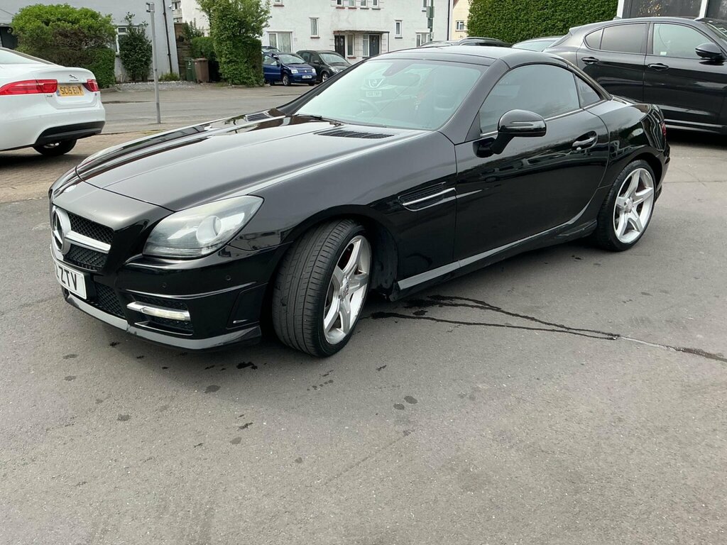 Mercedes-Benz SLK 1.8 Slk200 Blueefficiency Amg Sport G-tronic Euro LS12ZTV Black #4