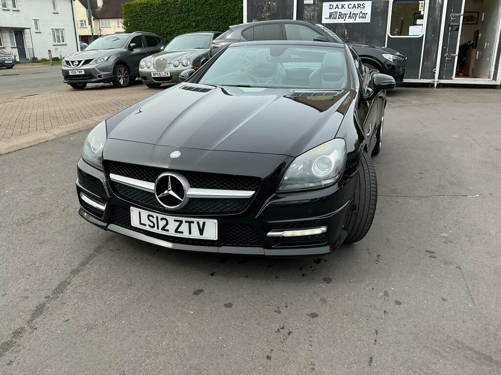 Mercedes-Benz SLK 1.8 Slk200 Blueefficiency Amg Sport G-tronic Euro LS12ZTV Black #3