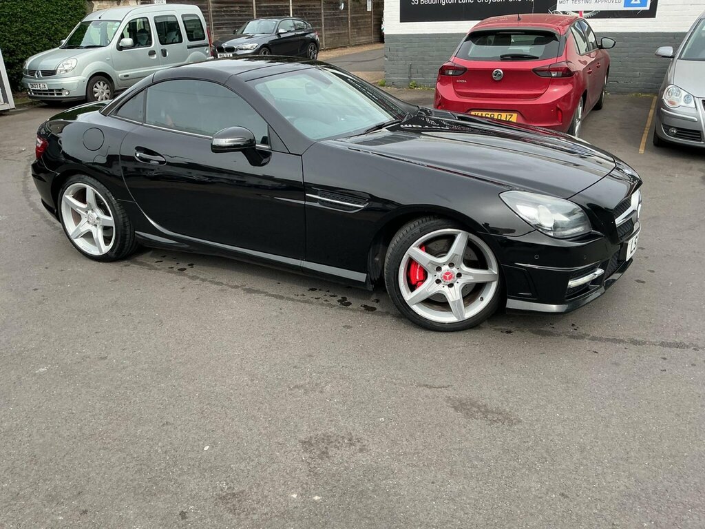 Mercedes-Benz SLK 1.8 Slk200 Blueefficiency Amg Sport G-tronic Euro LS12ZTV Black #2
