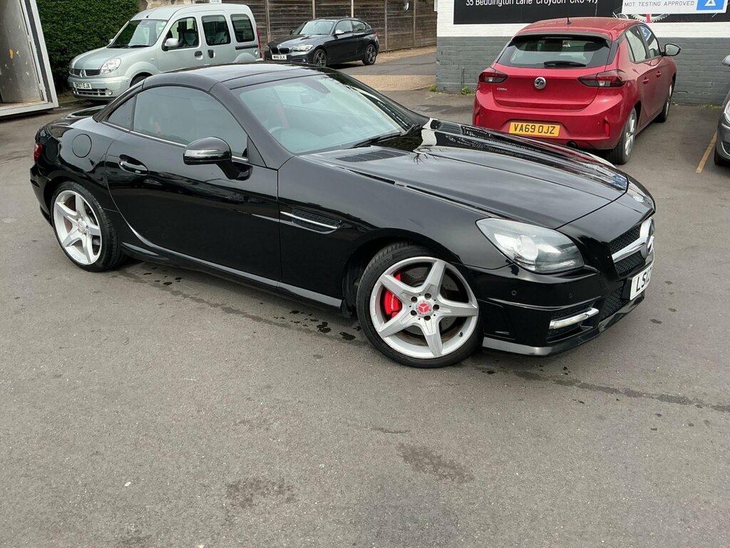 Mercedes-Benz SLK 1.8 Slk200 Blueefficiency Amg Sport G-tronic Euro LS12ZTV Black #6