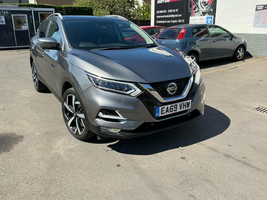 Nissan Qashqai 1.3 Dig-t Tekna Euro 6 Ss Grey #6