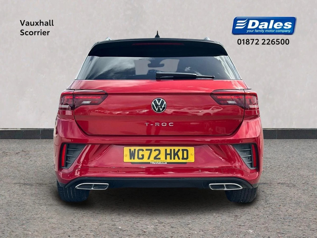 Volkswagen T-Roc Vw T-roc 1.5 Tsi R-line WG72HKD Red #4