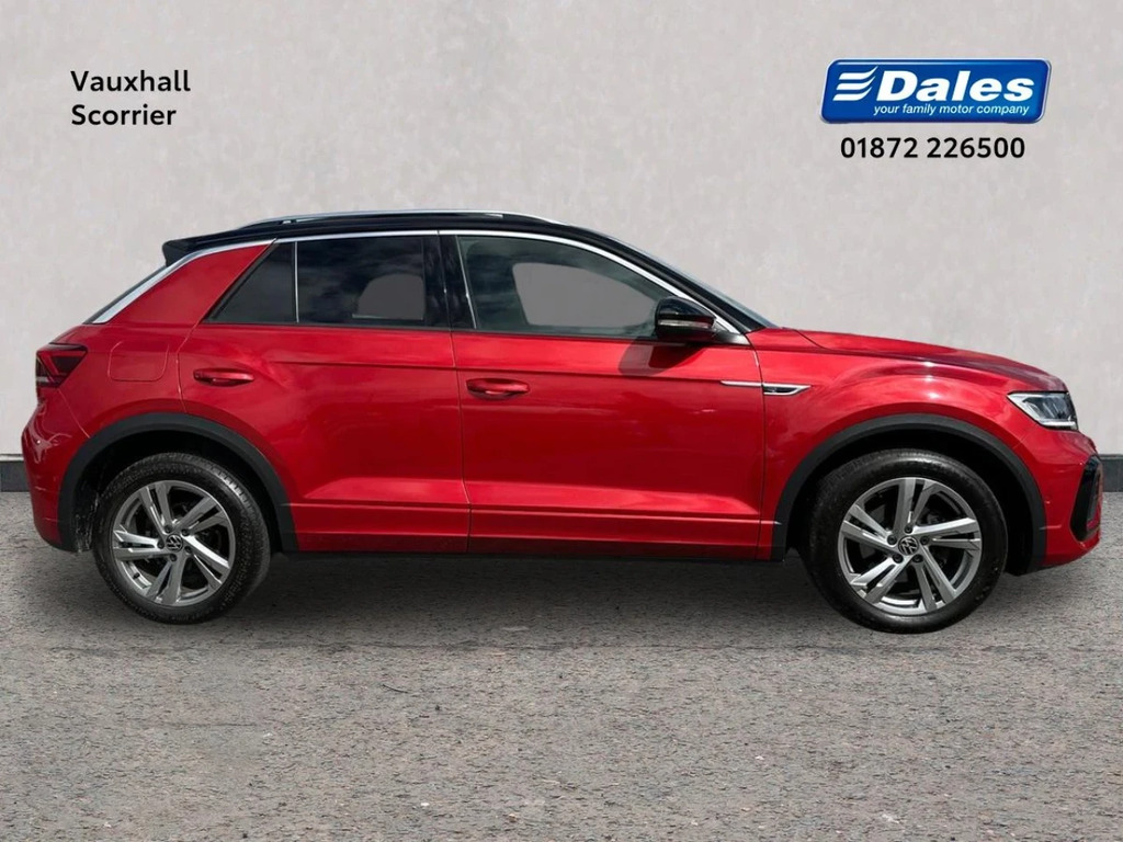 Volkswagen T-Roc Vw T-roc 1.5 Tsi R-line WG72HKD Red #3