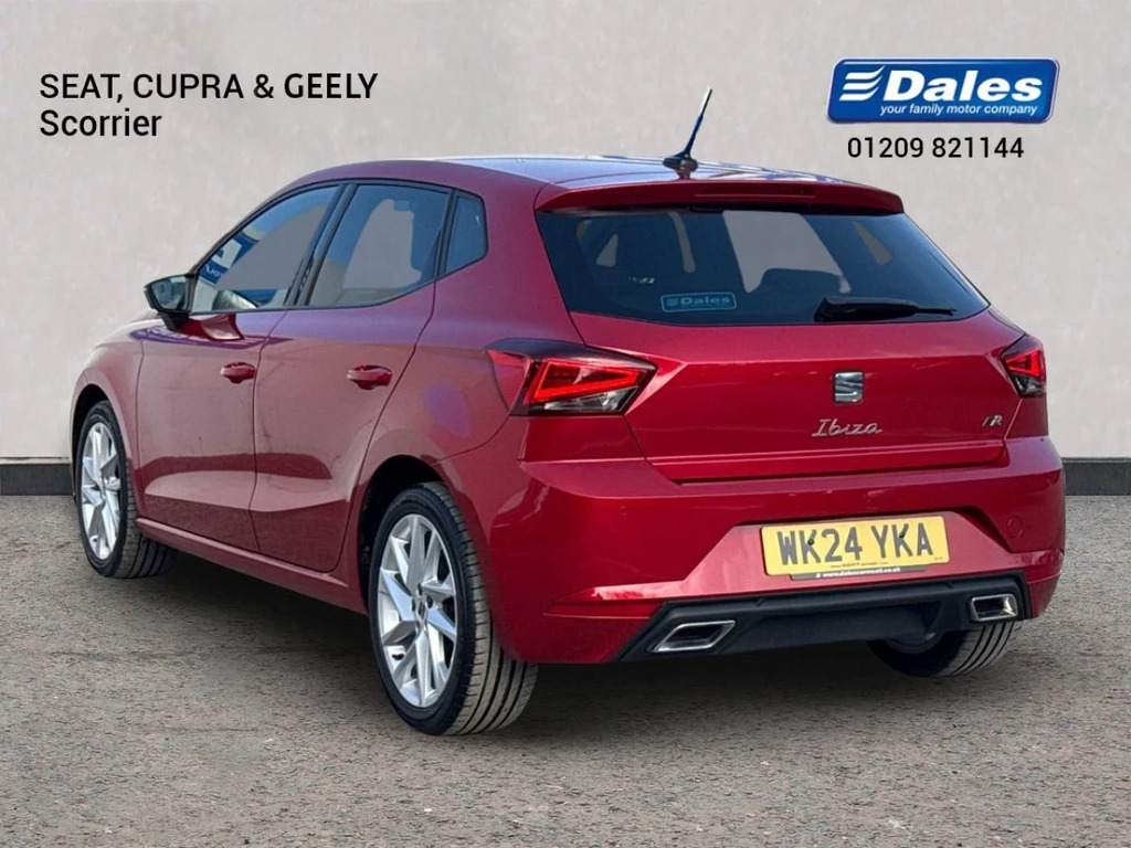 Seat Ibiza Ibiza 1.0 Tsi 95 Fr Hatchback WK24YKA Red #2