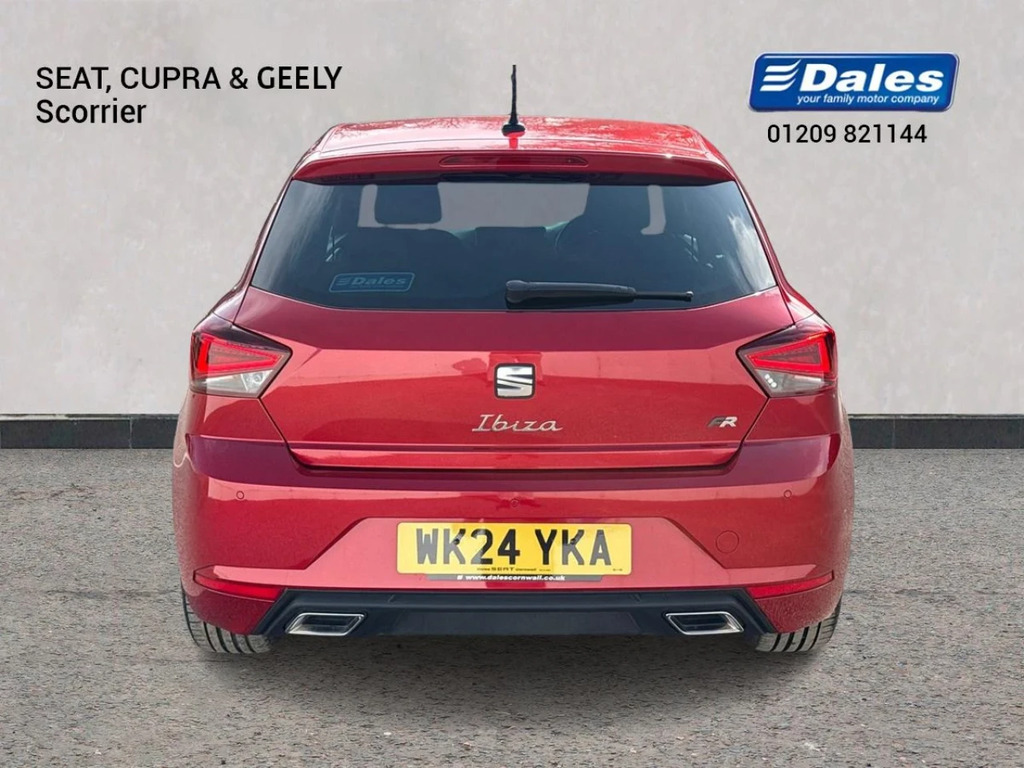 Seat Ibiza Ibiza 1.0 Tsi 95 Fr Hatchback WK24YKA Red #4
