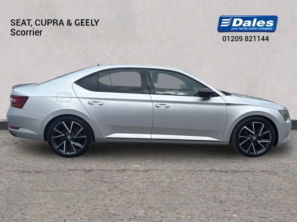 Skoda Superb Skoda Superb Sportline Tdi 4X4 Silver #3