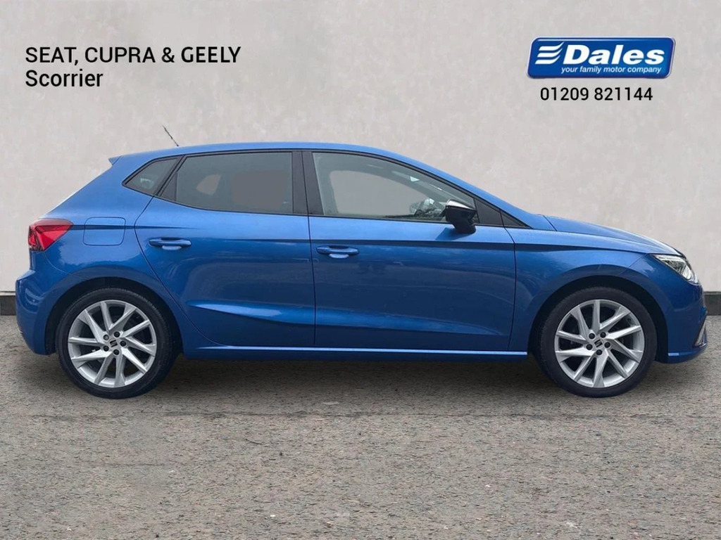 Seat Ibiza Ibiza 1.0 Tsi 95 Fr Hatchback WK24LVF Blue #3