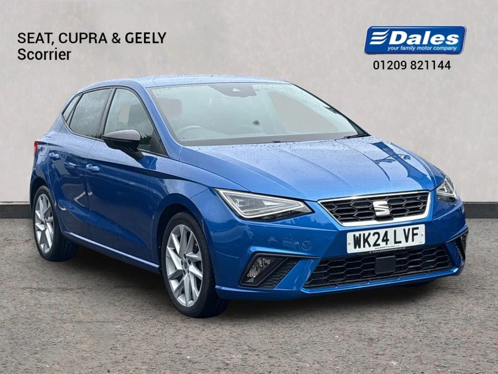 Seat Ibiza Ibiza 1.0 Tsi 95 Fr Hatchback Blue