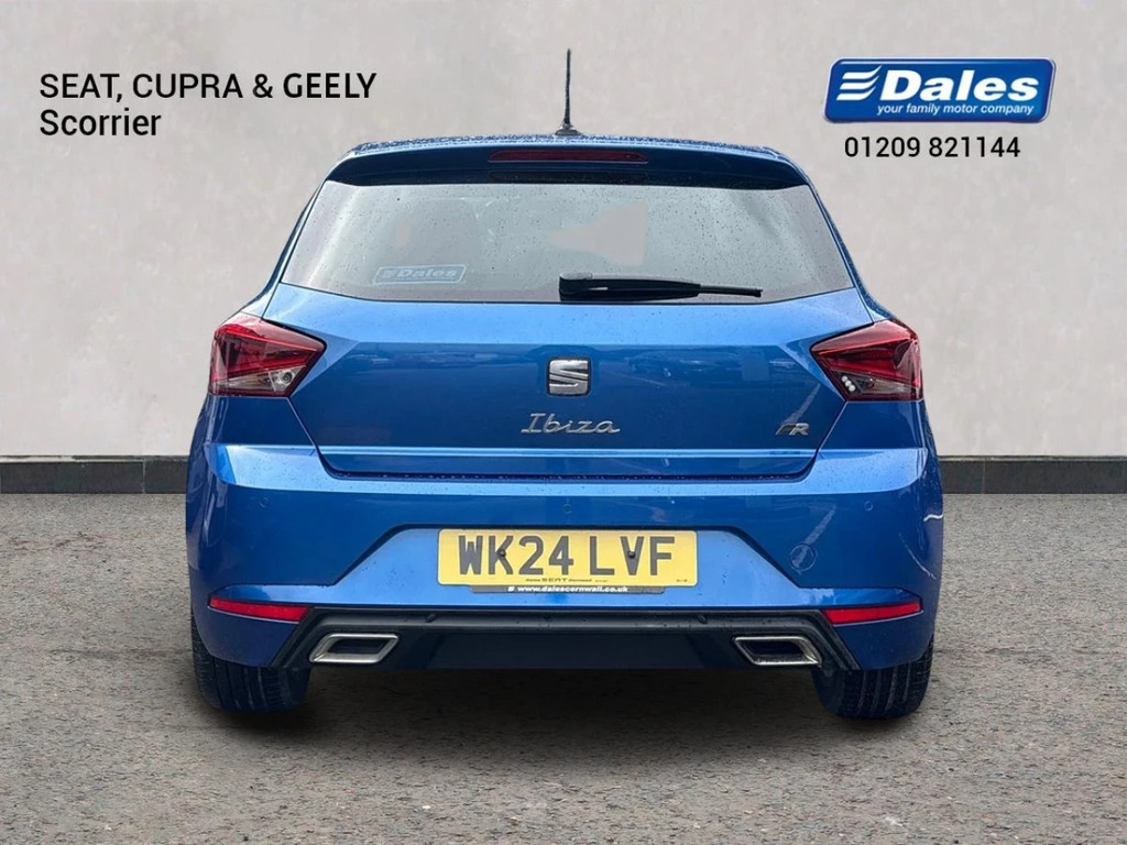 Seat Ibiza Ibiza 1.0 Tsi 95 Fr Hatchback WK24LVF Blue #4