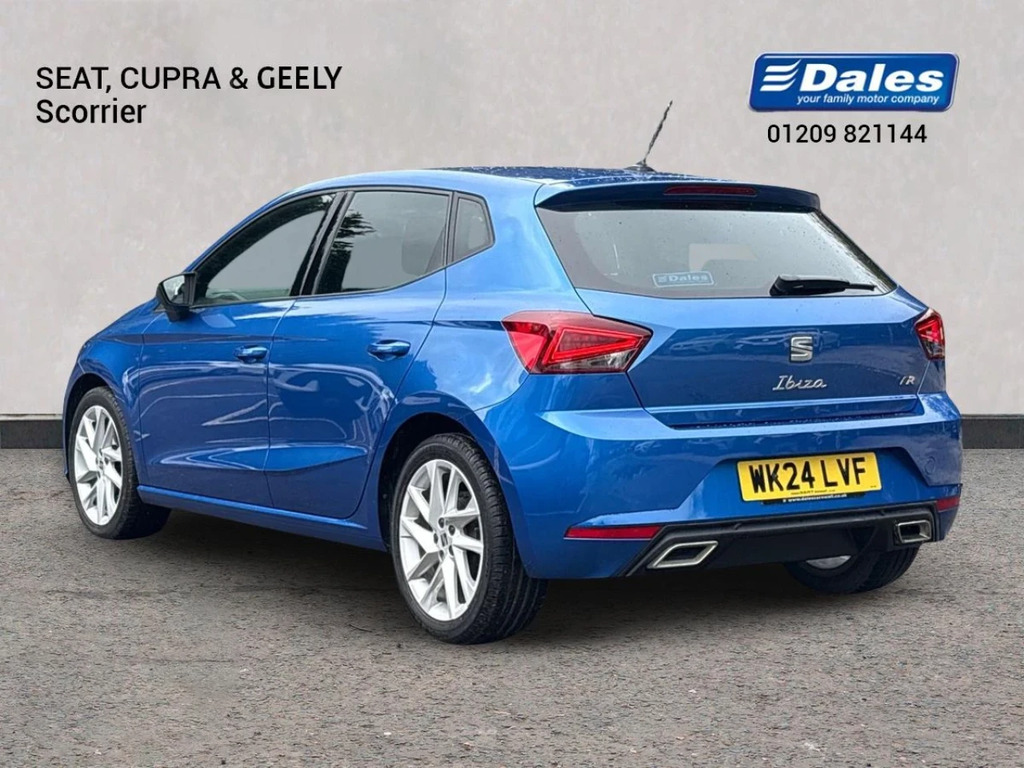 Seat Ibiza Ibiza 1.0 Tsi 95 Fr Hatchback WK24LVF Blue #2