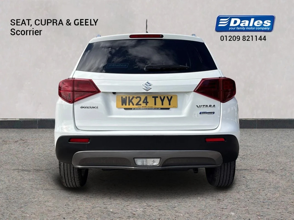Suzuki Vitara Vitara 1.4 Boosterjet 48V Hybrid Sz-t Estate WK24TYY White #4