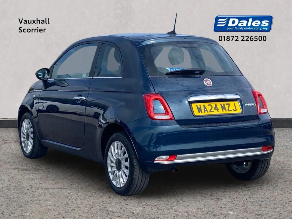 Fiat 500 Blue Fiat 500 1.0 Mild Hybrid WA24MZJ Blue #2