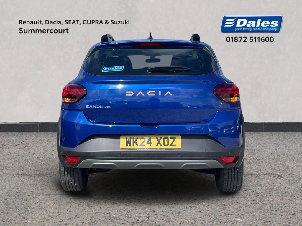 Dacia Sandero Stepway Sandero Stepway 1.0 Tce Extreme Hatchback WK24XOZ Blue #4