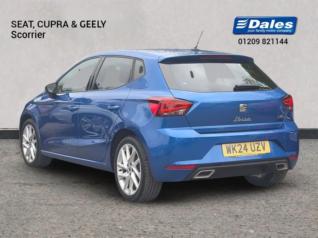 Seat Ibiza Ibiza 1.0 Tsi 115 Fr Hatchback WK24UZV Blue #2