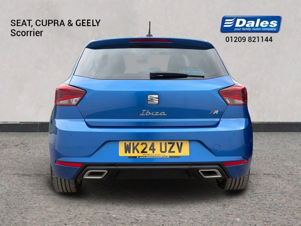 Seat Ibiza Ibiza 1.0 Tsi 115 Fr Hatchback WK24UZV Blue #4