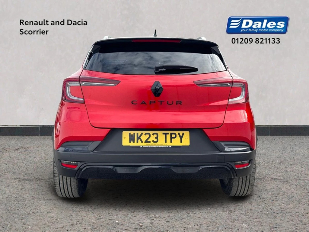 Renault Captur Captur 1.0 Tce 90 Rive Gauche Hatchback WK23TPY Red #4