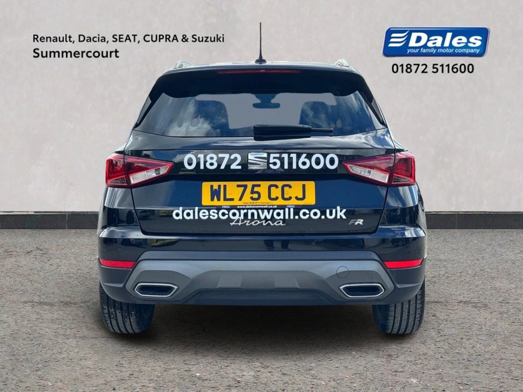 Seat Arona 1.0 Tsi 115 Fr Sport WL75CCJ Black #4