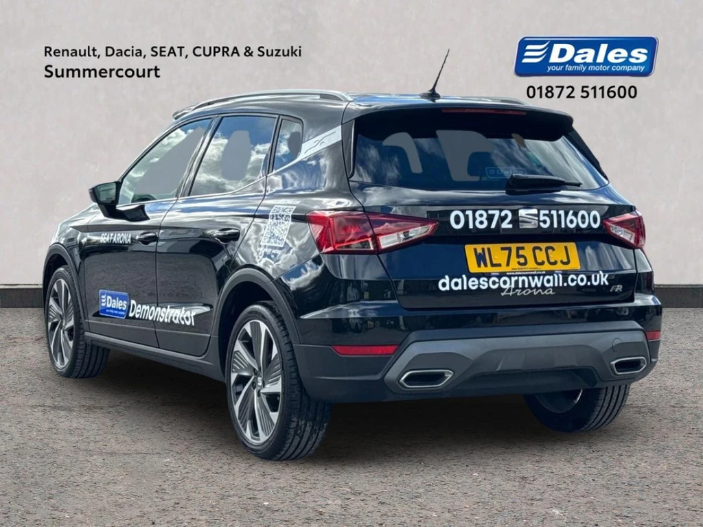 Seat Arona 1.0 Tsi 115 Fr Sport WL75CCJ Black #2