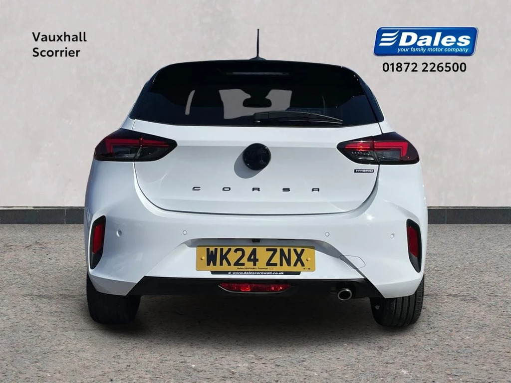 Vauxhall Corsa Corsa 1.2 Turbo Hybrid Gs E-dct6 Hatchback WK24ZNX White #4