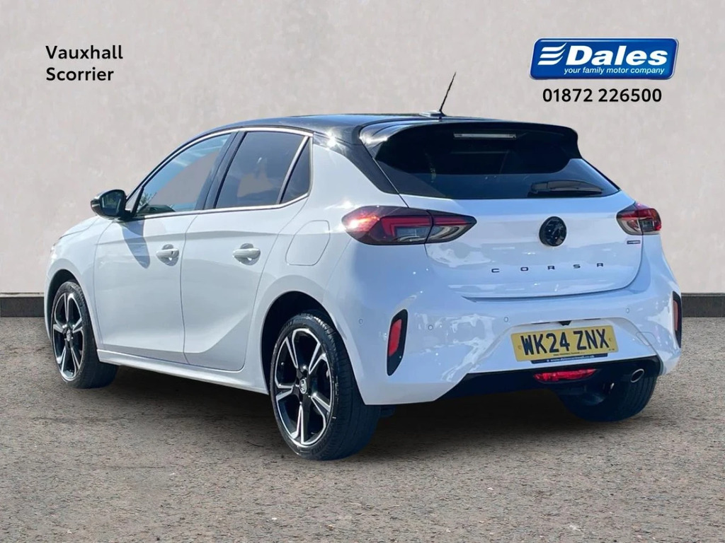 Vauxhall Corsa Corsa 1.2 Turbo Hybrid Gs E-dct6 Hatchback WK24ZNX White #2