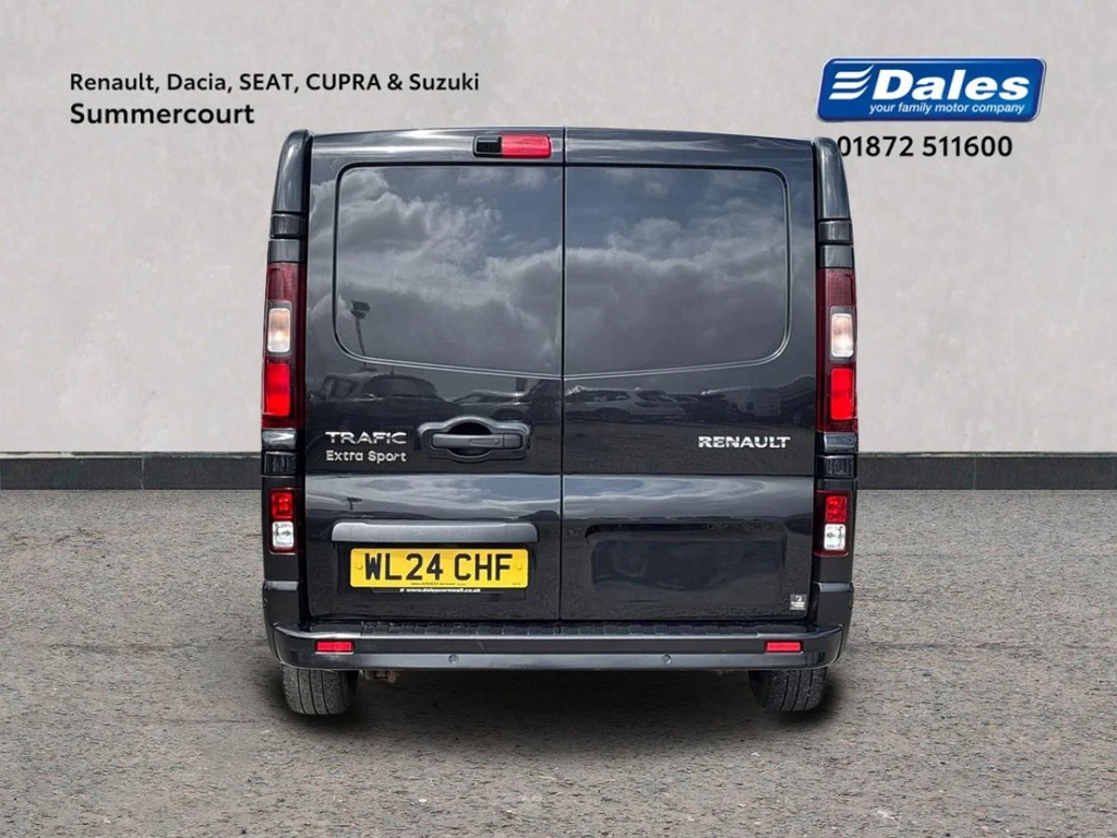 Renault Trafic Ll30 Blue Dci 150 Extra Sport Safety Van WL24CHF Black #4