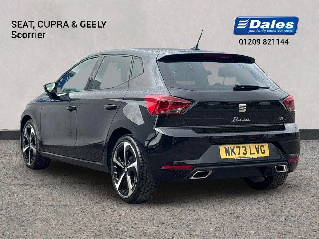 Seat Ibiza Ibiza 1.0 Tsi 110 Fr Sport Hatchback WK73LVG Black #2