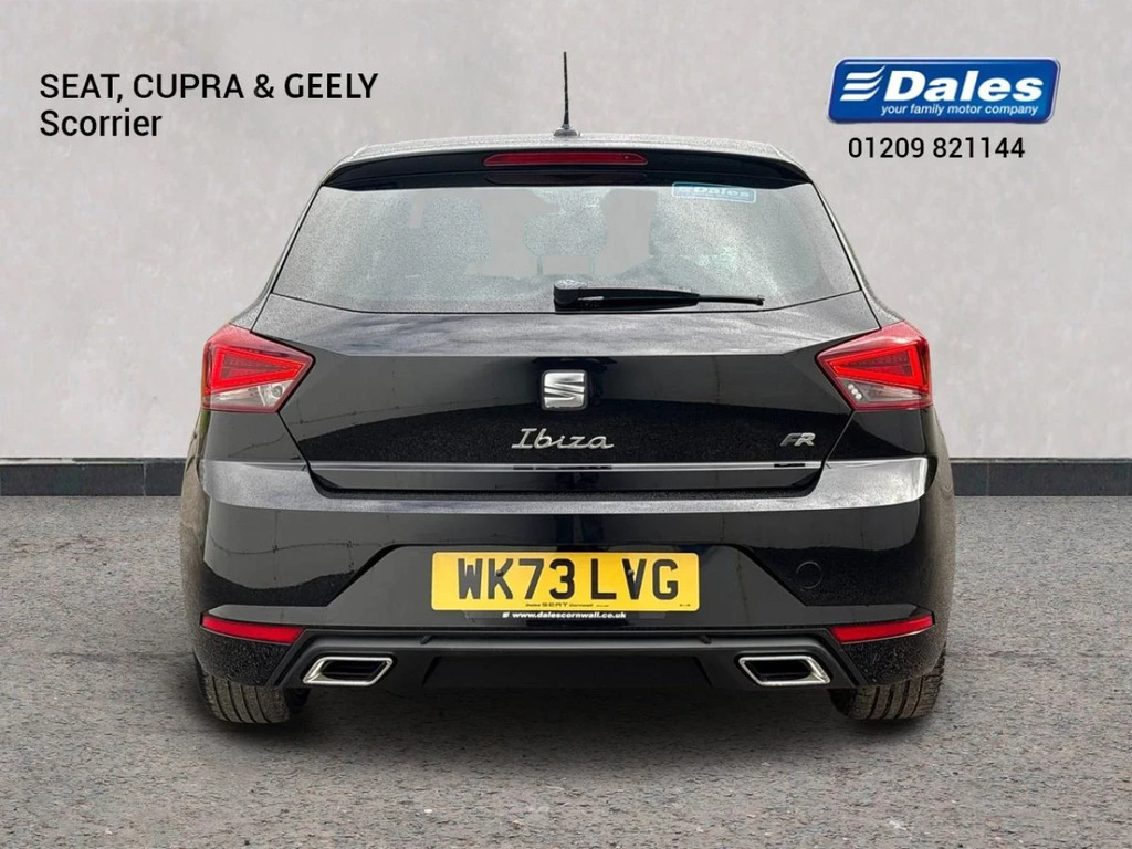 Seat Ibiza Ibiza 1.0 Tsi 110 Fr Sport Hatchback WK73LVG Black #4