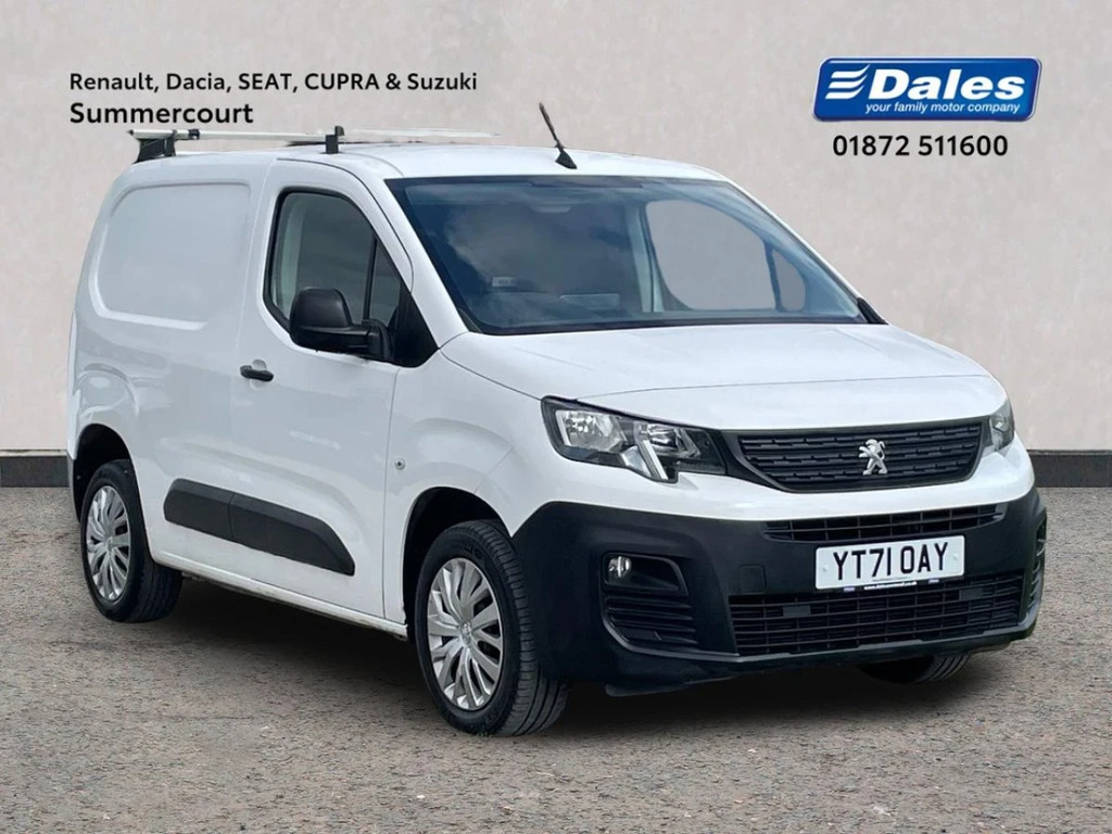 Peugeot Partner 1000 1.5 Bluehdi 100 Professional Premium Van White