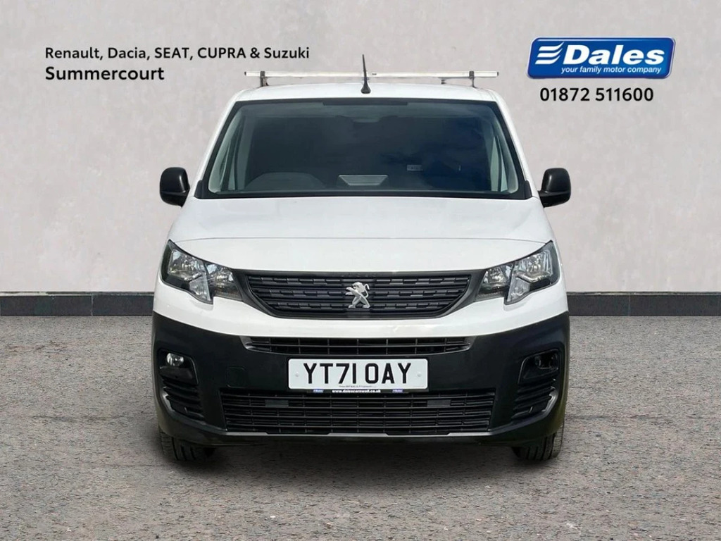 Peugeot Partner 1000 1.5 Bluehdi 100 Professional Premium Van YT71OAY White #5
