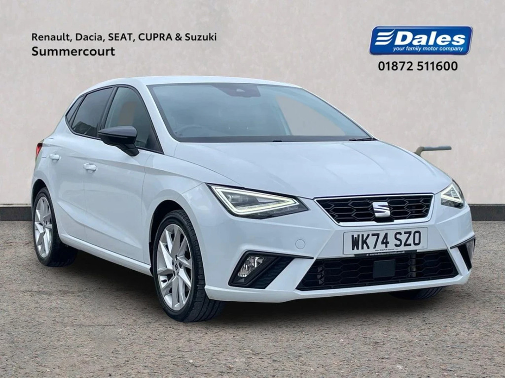 Seat Ibiza Ibiza 1.0 Tsi 115 Fr Hatchback White