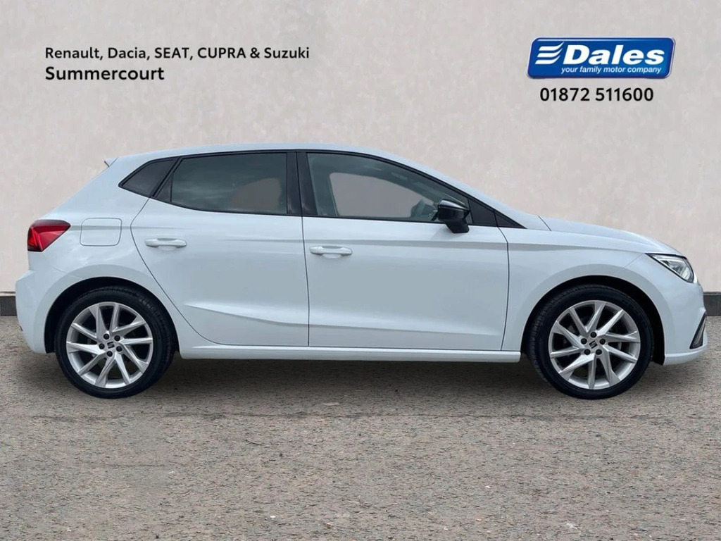 Seat Ibiza Ibiza 1.0 Tsi 115 Fr Hatchback WK74SZO White #3