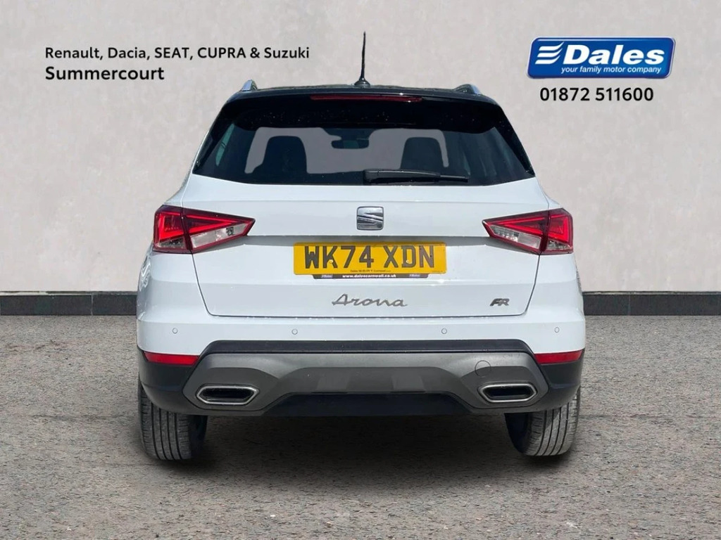 Seat Arona Arona 1.0 Tsi 115 Fr Hatchback WK74XDN Black #4