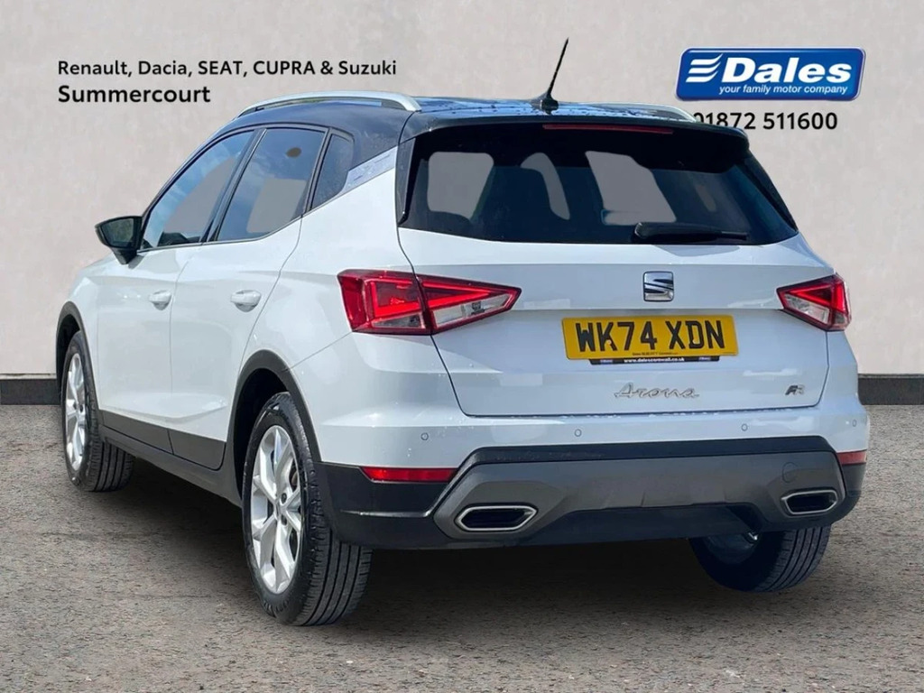 Seat Arona Arona 1.0 Tsi 115 Fr Hatchback WK74XDN Black #2