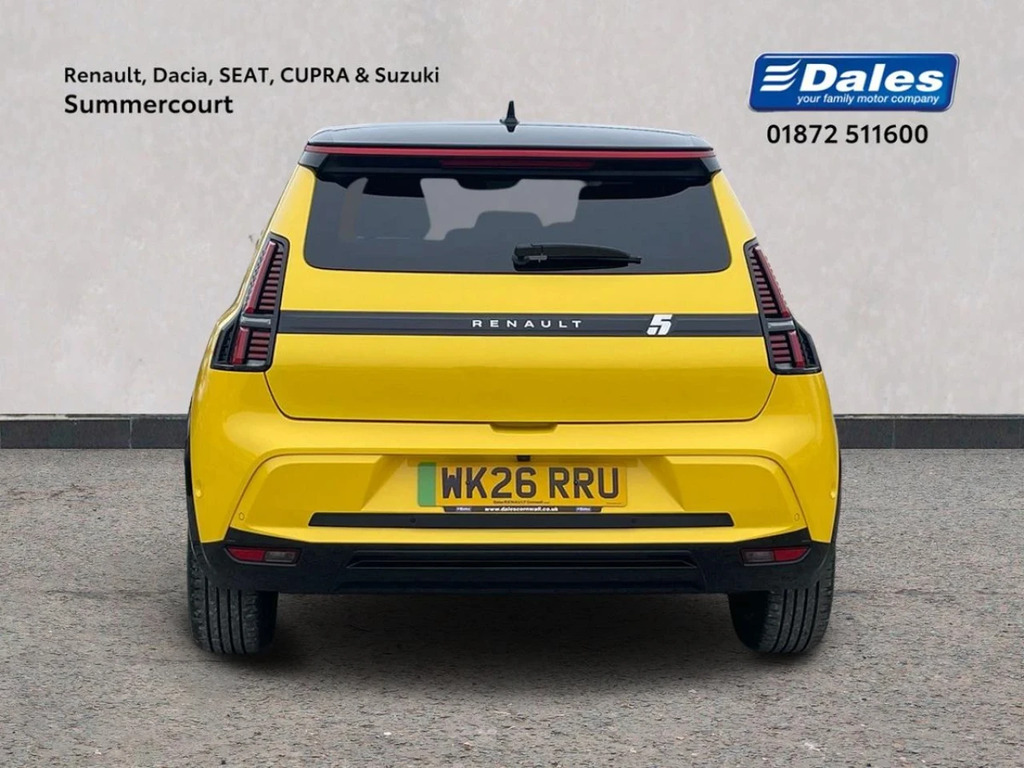 Renault 5 E-Tech 110Kw Iconic Five Comfort Range 52Kwh WK26RRU Black #4
