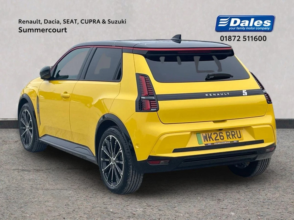 Renault 5 E-Tech 110Kw Iconic Five Comfort Range 52Kwh WK26RRU Black #2