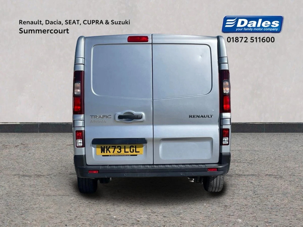 Renault Trafic Ll30 Blue Dci 150 Advance Van WK73LGL Grey #4