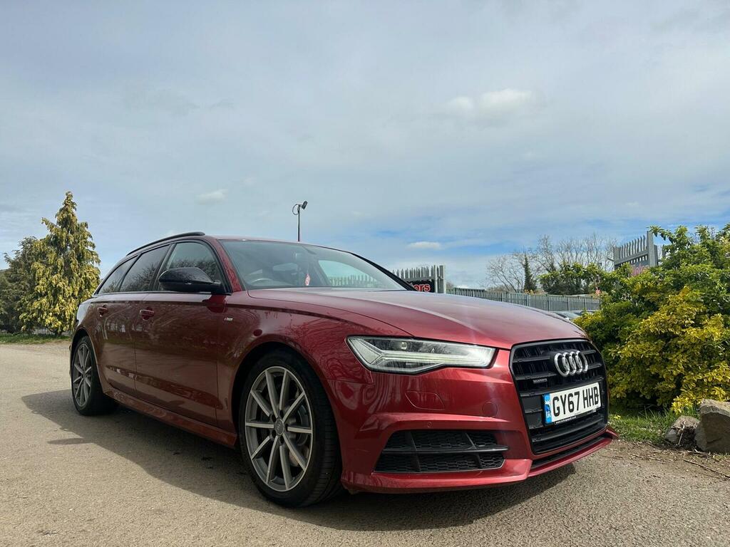 Audi A6 Avant Estate 3.0 Bitdi V6 Black Edition Tiptronic Quattr Red