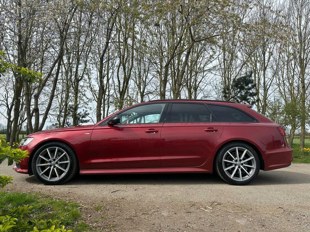 Audi A6 Avant Estate 3.0 Bitdi V6 Black Edition Tiptronic Quattr Red #4