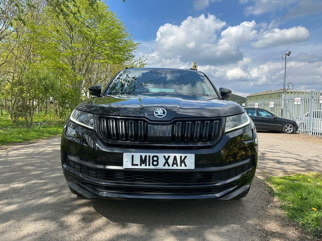 Skoda Kodiaq Suv 2.0 Tdi Sportline Dsg 4Wd Euro 6 Ss 7 LM18XAK Black #2