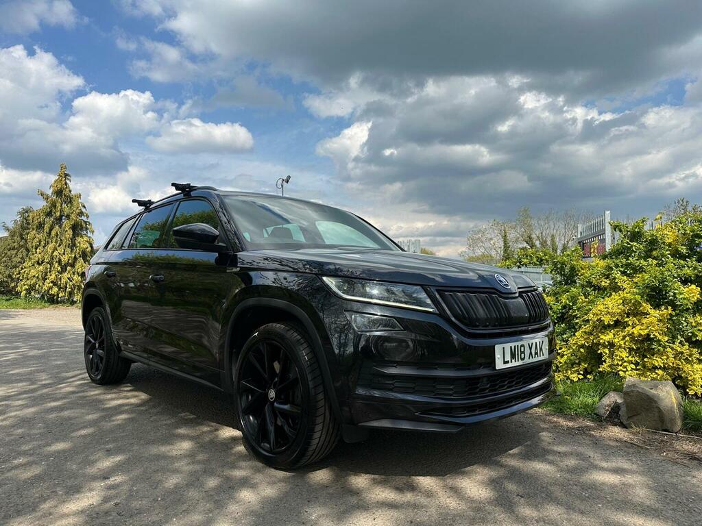 Skoda Kodiaq Suv 2.0 Tdi Sportline Dsg 4Wd Euro 6 Ss 7 Black