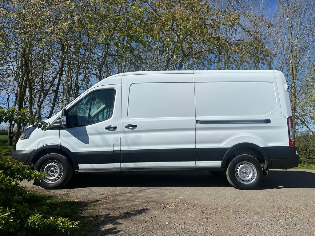 Ford Transit Custom Panel Van 2.0 350 Ecoblue Trend Fwd L3 H2 Euro 6 FL72VCZ White #4