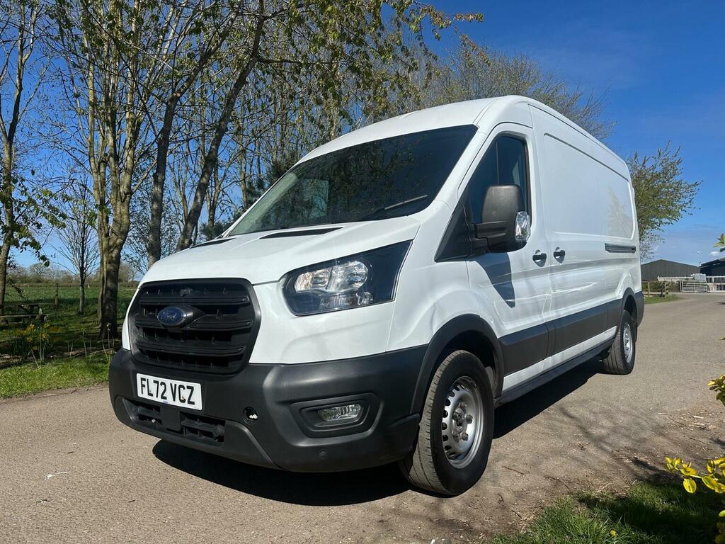Ford Transit Custom Panel Van 2.0 350 Ecoblue Trend Fwd L3 H2 Euro 6 FL72VCZ White #3