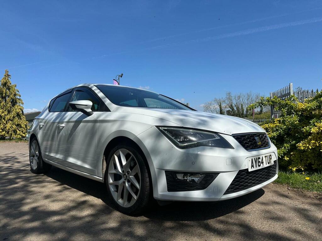Seat Leon Hatchback 1.4 Tsi Act Fr Euro 6 Ss 201464 White
