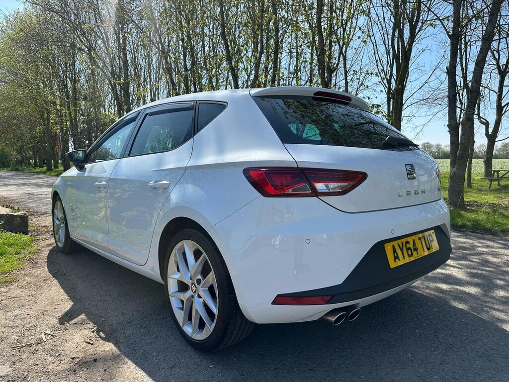 Seat Leon Hatchback 1.4 Tsi Act Fr Euro 6 Ss 201464 AY64TUP White #5