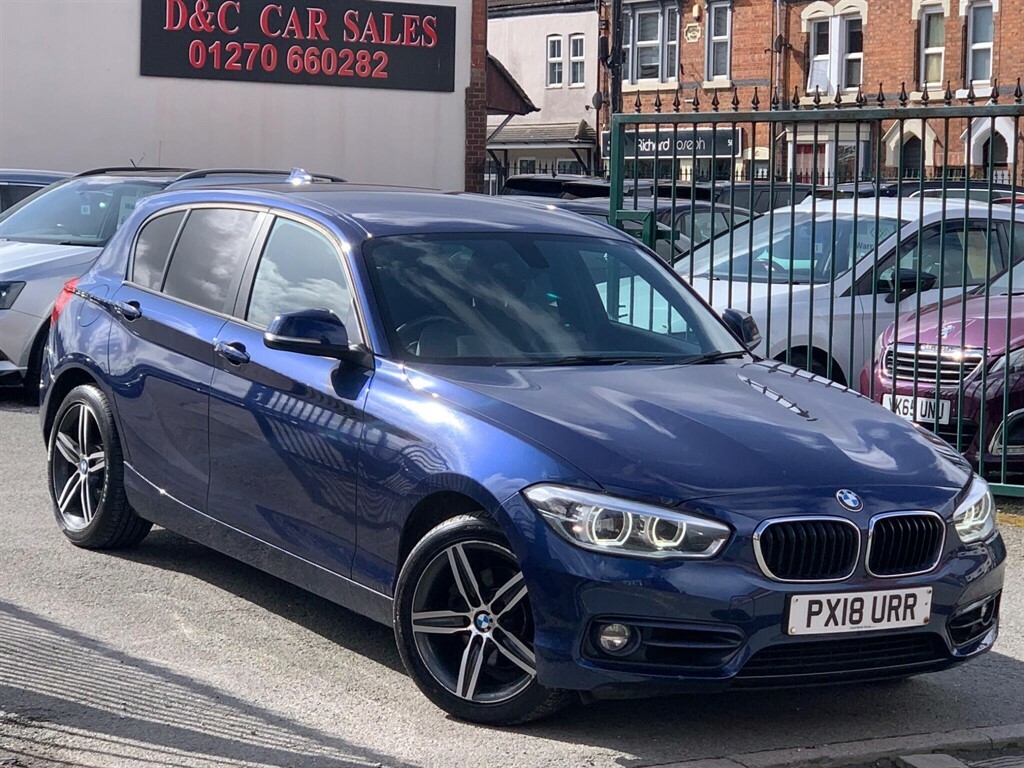 BMW 1 Series 2.0 120D Sport Xdrive Euro 6 Ss PX18URR Blue #3