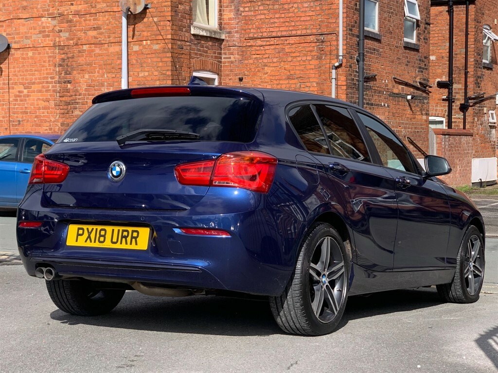 BMW 1 Series 2.0 120D Sport Xdrive Euro 6 Ss PX18URR Blue #5
