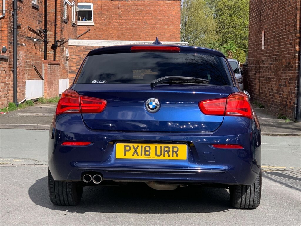 BMW 1 Series 2.0 120D Sport Xdrive Euro 6 Ss PX18URR Blue #6
