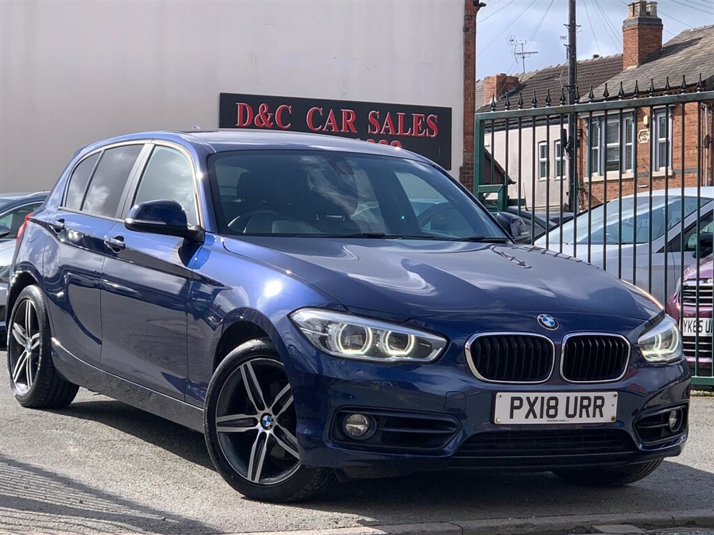 BMW 1 Series 2.0 120D Sport Xdrive Euro 6 Ss PX18URR Blue #2