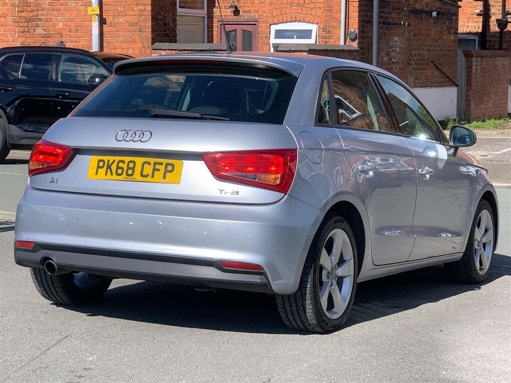 Audi A1 1.0 Tfsi Sport Sportback Euro 6 Ss Nav PK68CFP Silver #3